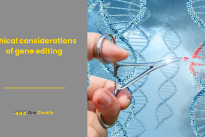 Ethical considerations of gene editing