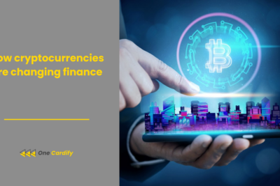 How cryptocurrencies are changing finance