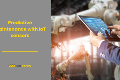 Predictive maintenance with IoT sensors