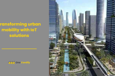 Transforming urban mobility with IoT solutions