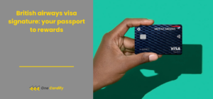 British airways visa signature your passport to rewards