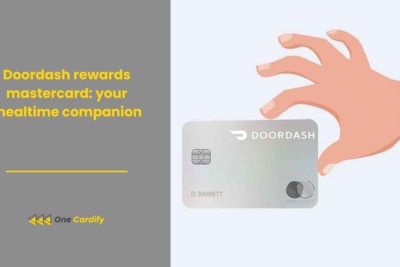 Doordash rewards mastercard your mealtime companion