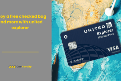 Enjoy a free checked bag and more with united explorer
