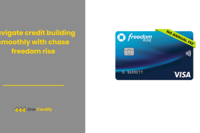 Navigate credit building smoothly with chase freedom rise