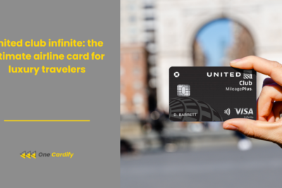 United club infinite the ultimate airline card for luxury travelers